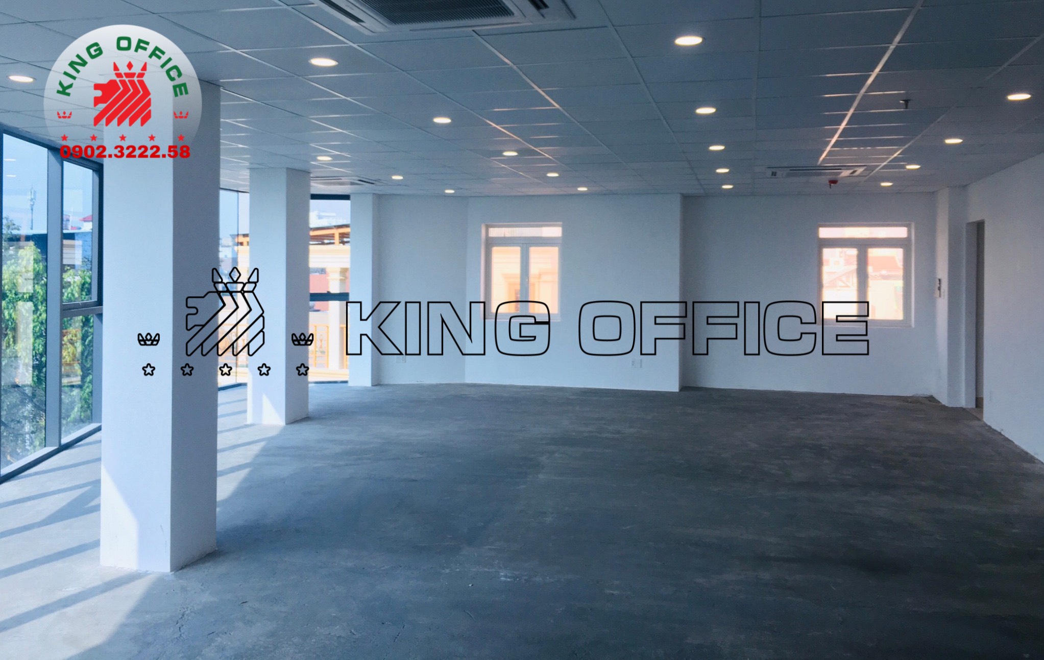 Không gian mặt bằng và nội thất văn phòng Tòa nhà Sài Gòn Building Quận Phú N ảnh 2