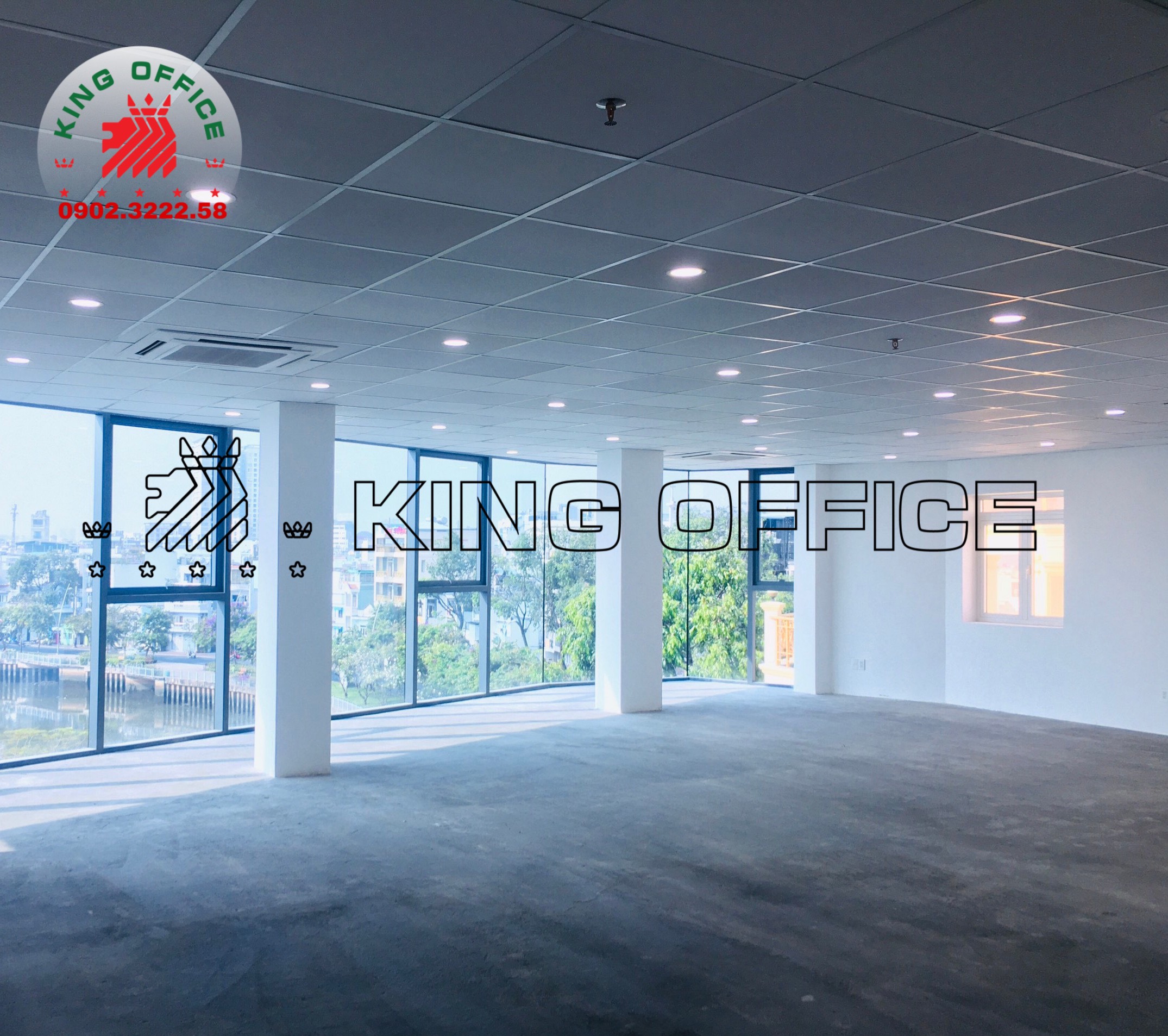 Không gian mặt bằng và nội thất văn phòng Tòa nhà Sài Gòn Building Quận Phú N ảnh 1