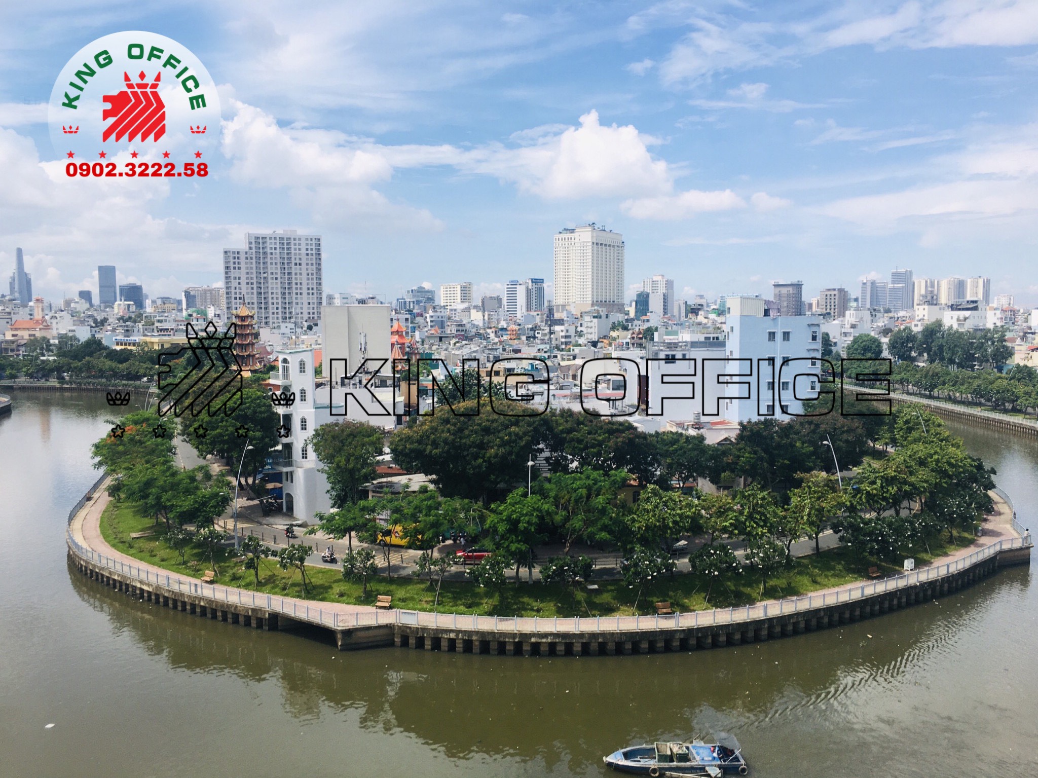 Không gian mặt bằng và nội thất văn phòng Tòa nhà Sài Gòn Building Quận Phú N ảnh 3