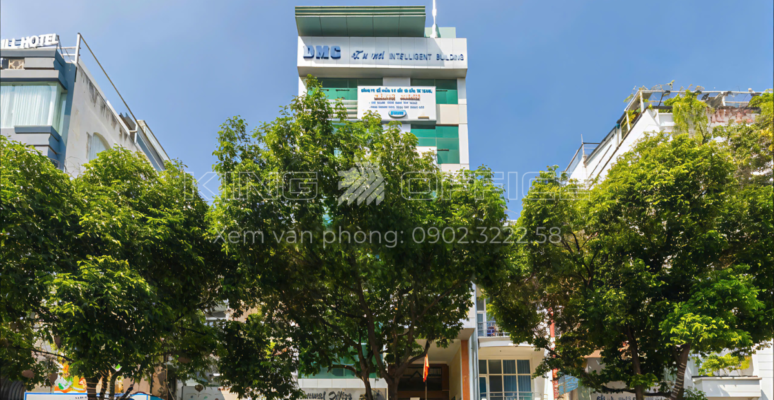 Mặt trước tòa Nhà DMC Building Bình Thạnh