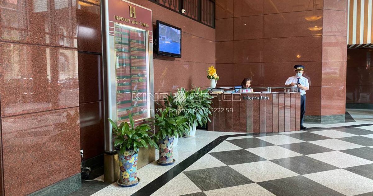 Quầy lễ tân Harbour View Tower Quận 1