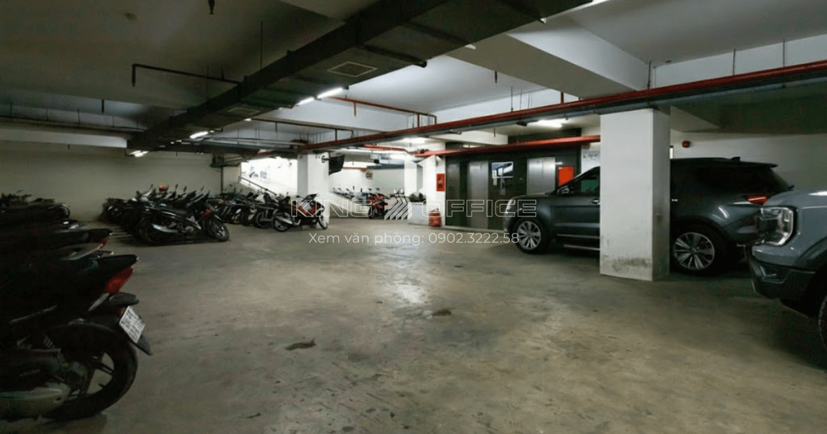 Hầm gửi xe tòa nhà PTS SaiGon Building Quận 7