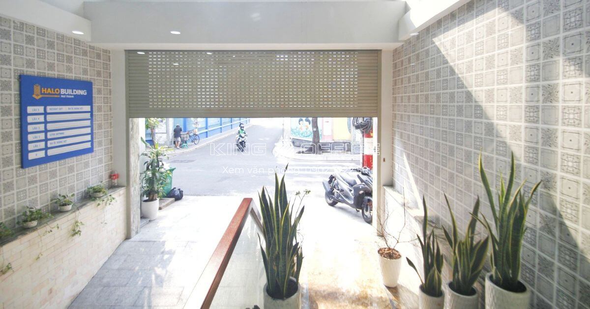 mặt trước tòa nhàhalo building núi thành