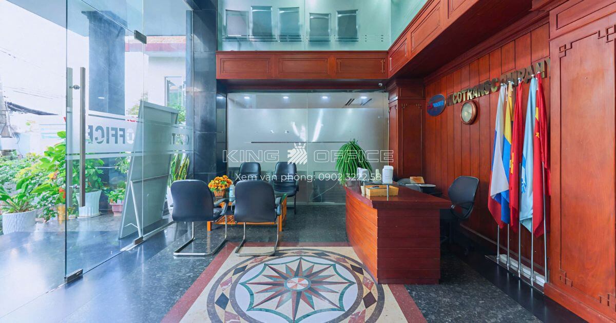 sảnh tòa nhà kicotrans building tân bình