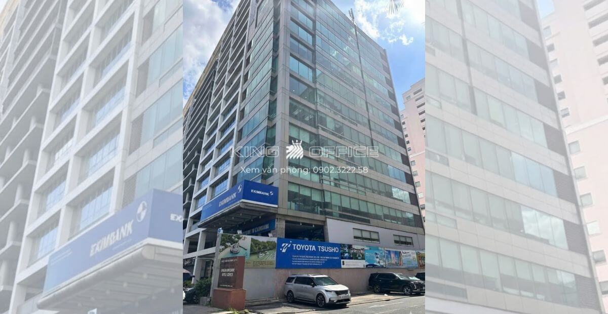 Bên ngoài tòa nhà Hoa Lâm Building - 4B Tôn Đức Thắng, Phường Bến Nghé, Quận 1