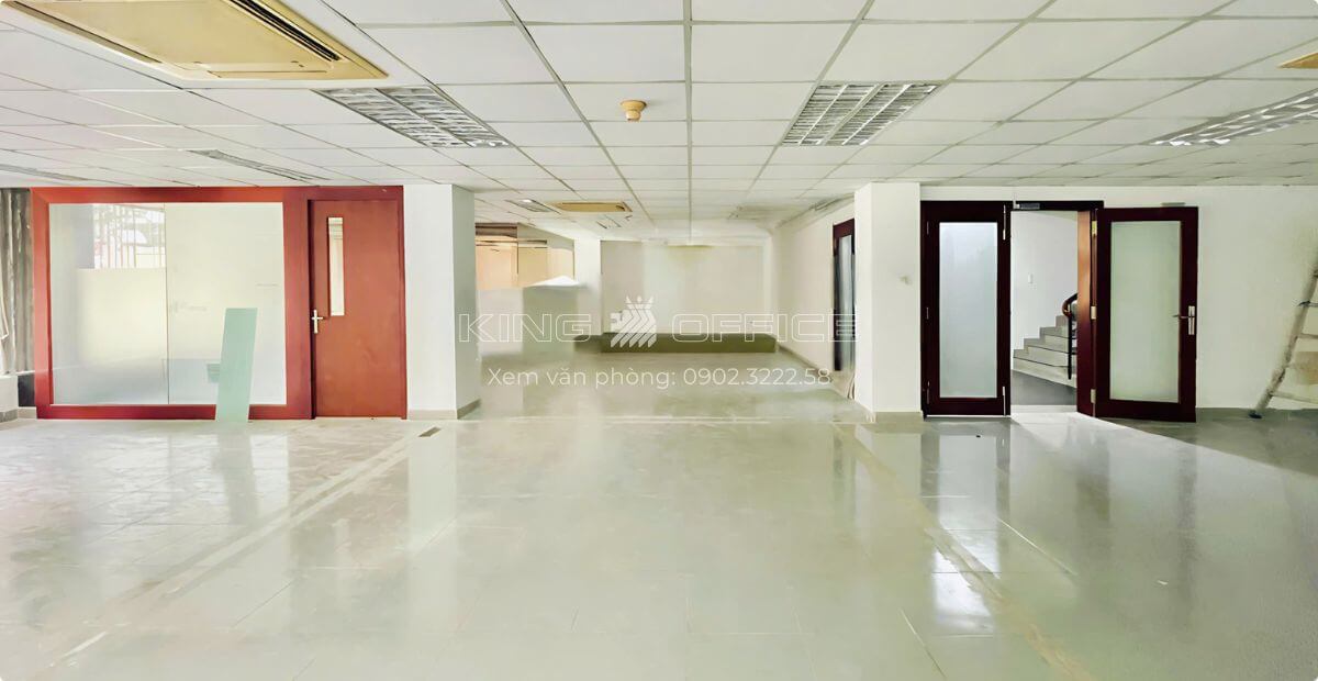 Diện tích văn phòng The Golden Building Tân Bình rộng rãi