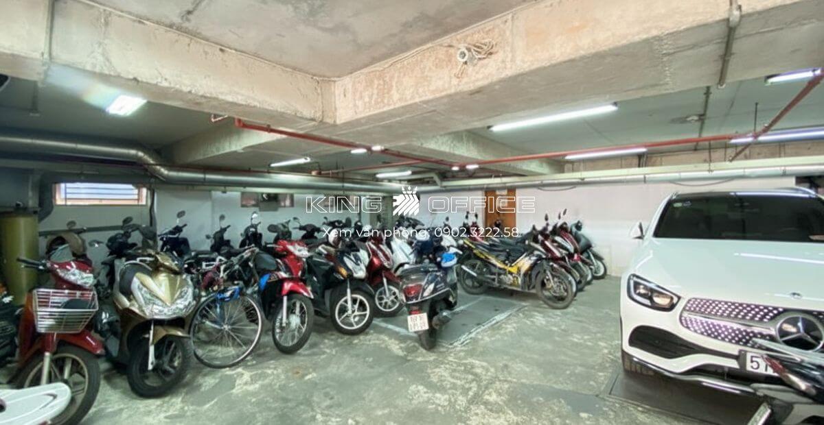 Khu vực để xe tòa nhà T&C Building - 384/42 Nam Kỳ Khởi Nghĩa, Phường 8, Quận 3