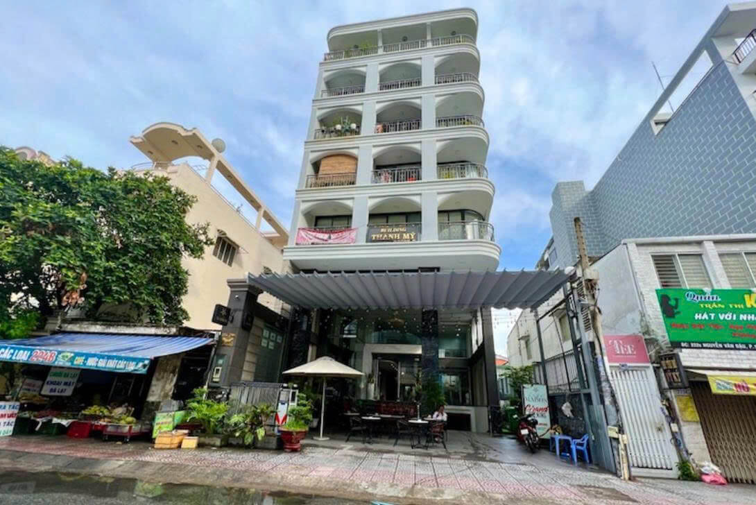 Vị trí tòa nhà Thành Mỹ Building - 224A Nguyễn Văn Đậu, Phường 11, Quận Bình Thạnh, TP.HCM