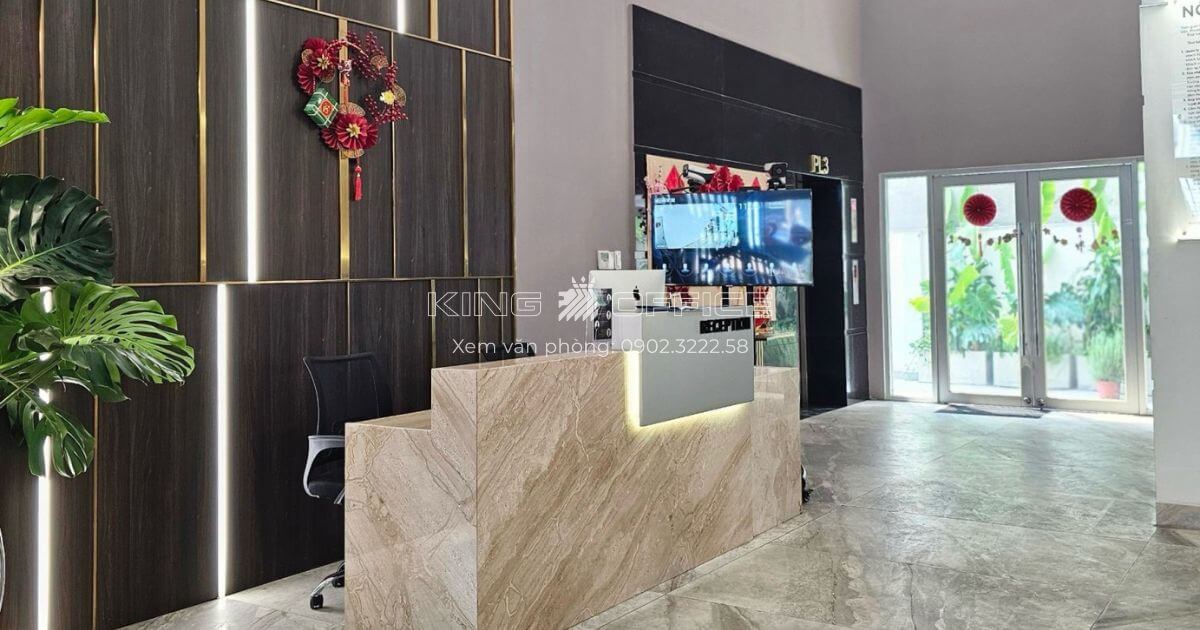 Lễ tân tòa nhà Long Tower - 101 - 103 Nguyễn Cửu Vân, Phường 17, Quận Bình Thạnh