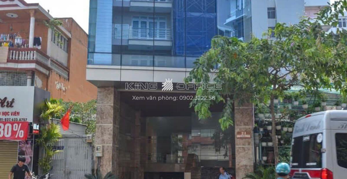 Phía ngoài tòa nhà Aloha 2 Building - 24 Bạch Đằng, Phường 2, Quận Tân Bình