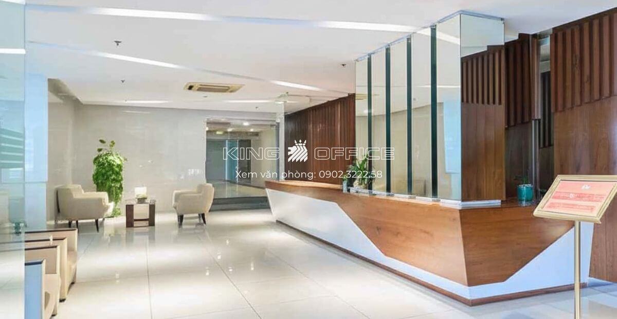 Khu vực lễ tân tòa nhà Anh Đăng Building - 215 Nam Kỳ Khởi Nghĩa, Phường 7, Quận 3