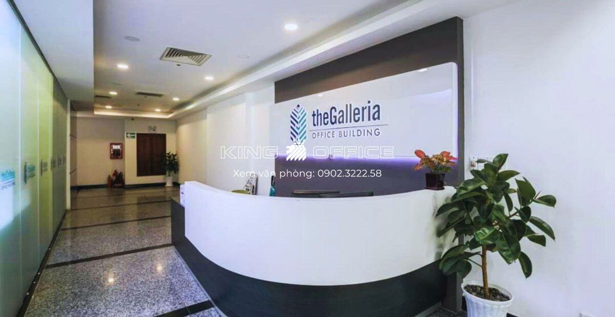 Lễ tân tòa nhà The Galleria Office Building - 258 Nam Kỳ Khởi Nghĩa, Phường 8, Quận 3