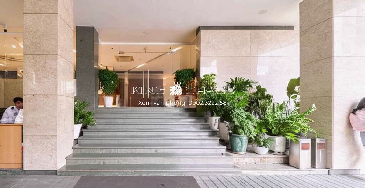 Lối vào tòa nhà Anh Đăng Building - 215 Nam Kỳ Khởi Nghĩa, Phường 7, Quận 3