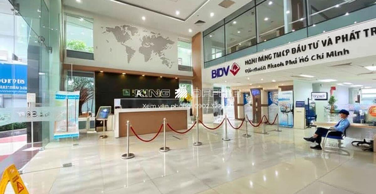 Sảnh dưới tòa nhà Pax Sky Building – 123 Nguyễn Đình Chiểu, Quận 3