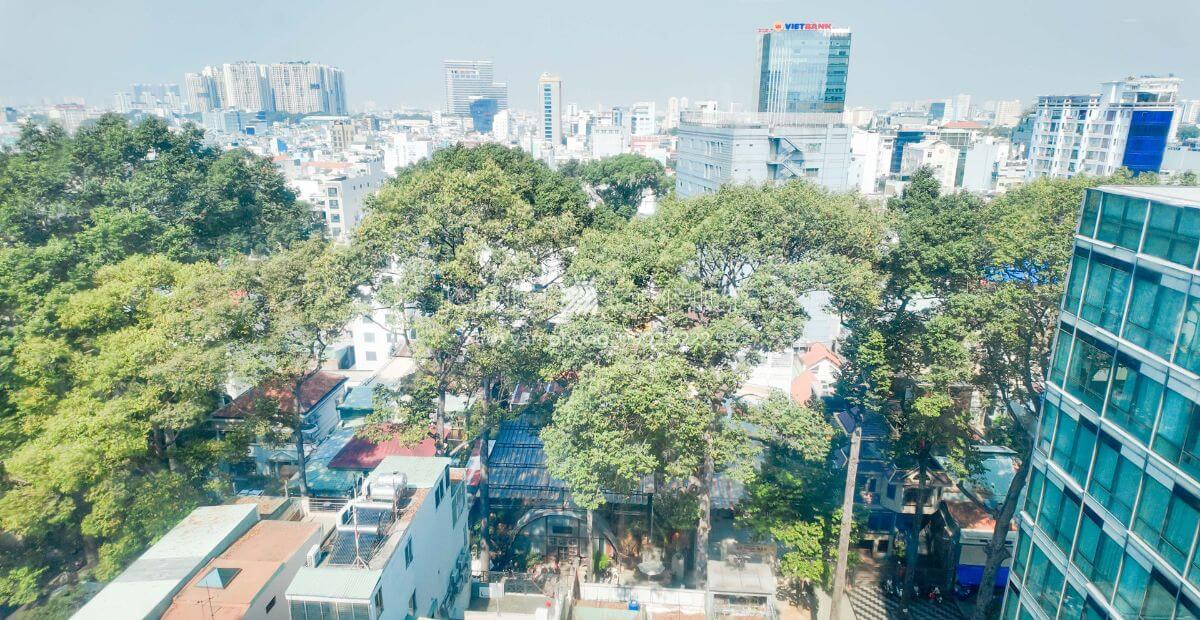 View từ tòa nhà Halo Building Premium Quận 1