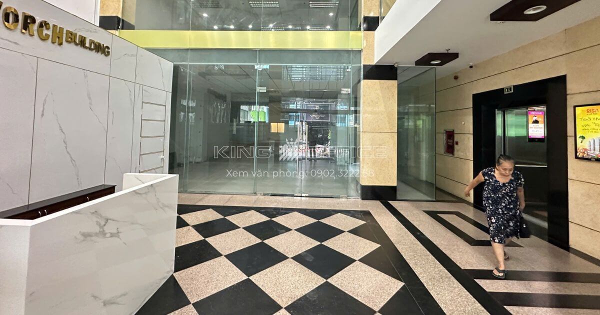 lễ tân tòa nhà norch building quận 1