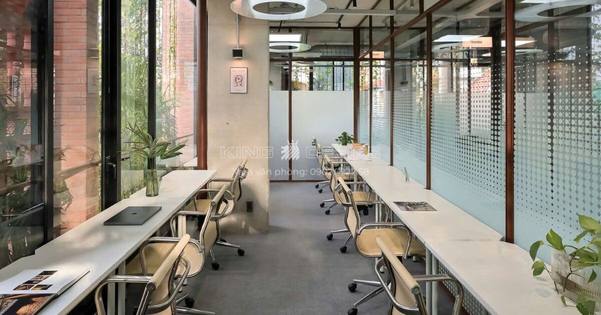 diện tích premier office linh hoạt