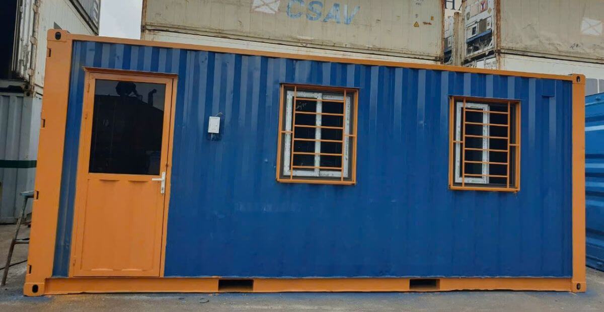 Kích thước container văn phòng 20 feet