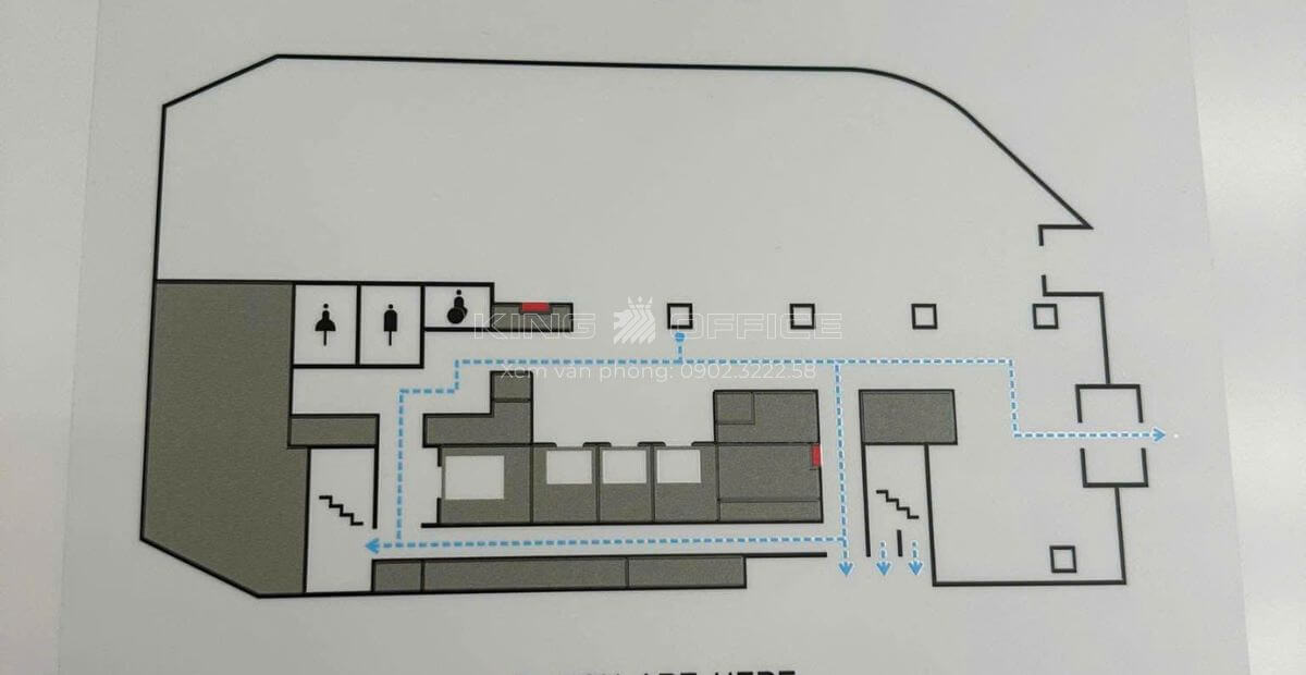Layout tòa nhà Daikin Tower Quận 3