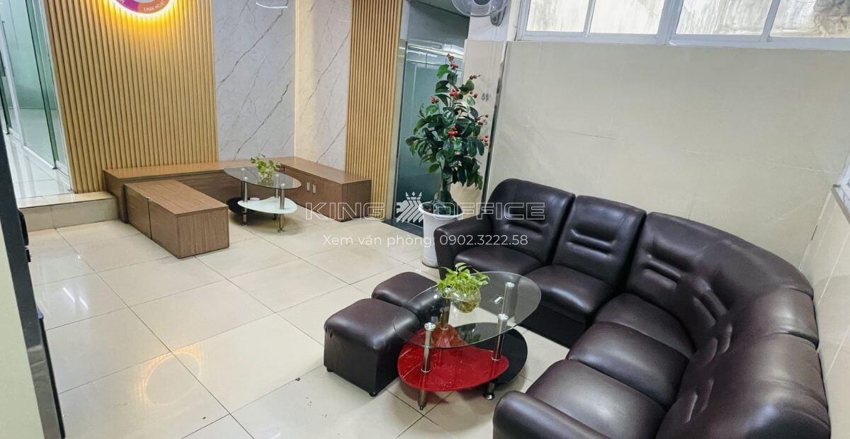Khu tiếp khách tòa nhà Vietphone Building Quận 1