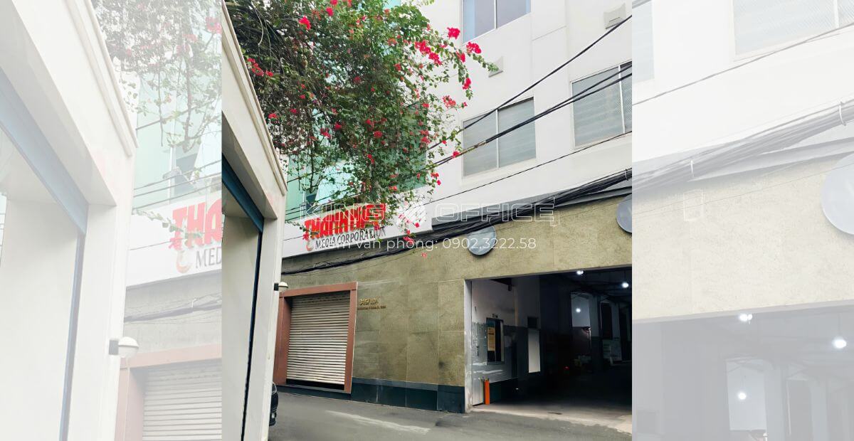 Mặt ngoài tòa nhà Thanh Niên Media Corporation Quận 1