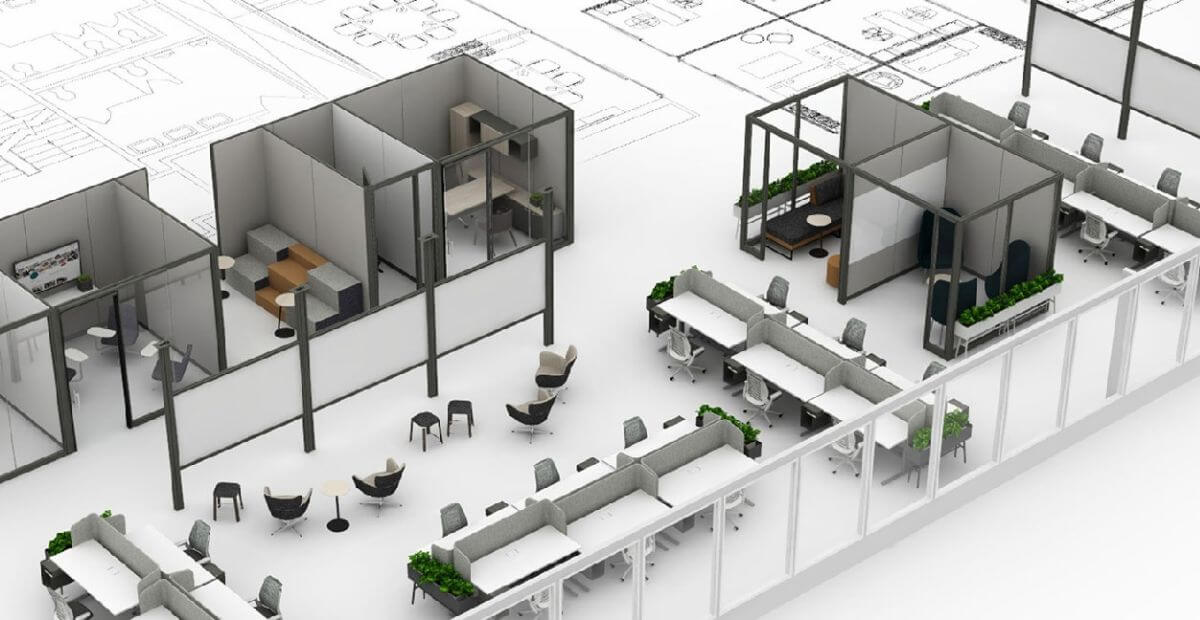6 Mức tiêu chuẩn diện tích văn phòng m2 người mới nhất 2025