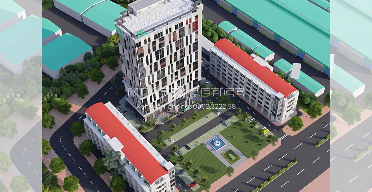 Không gian tòa nhà Cao Ốc Tân Thuận Quận 7
