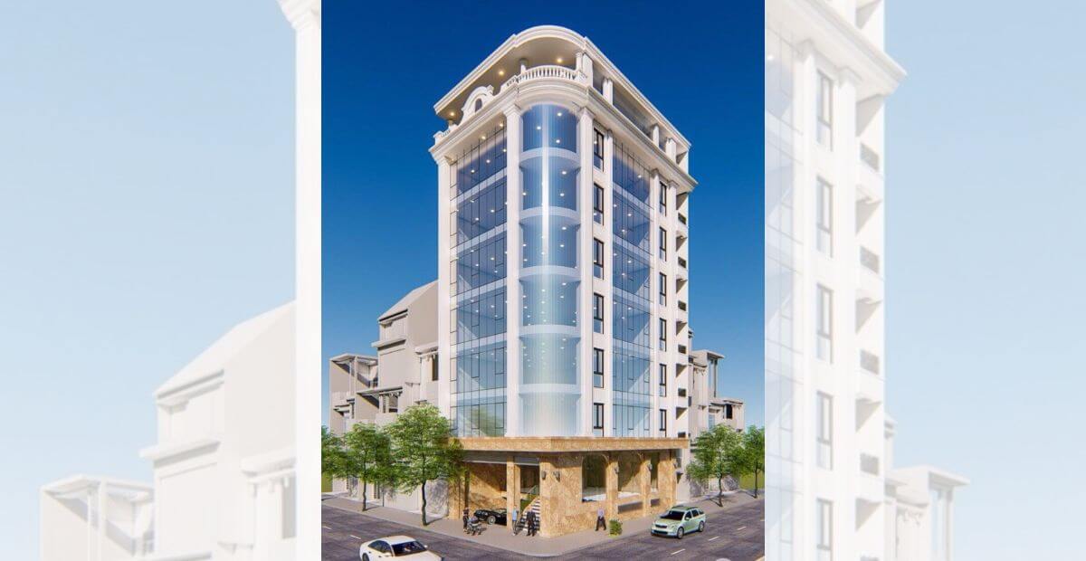 Toà nhà văn phòng kết hợp showroom hoặc trung tâm R&D