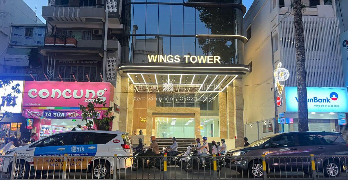 Vị trí tòa nhà The Wings Tower Quận 5 đắc địa