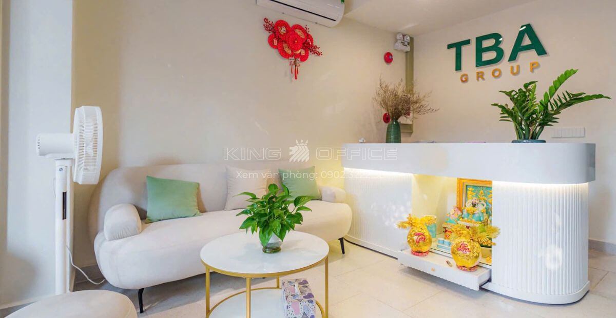Quầy lễ tân TBA Building Quận 3