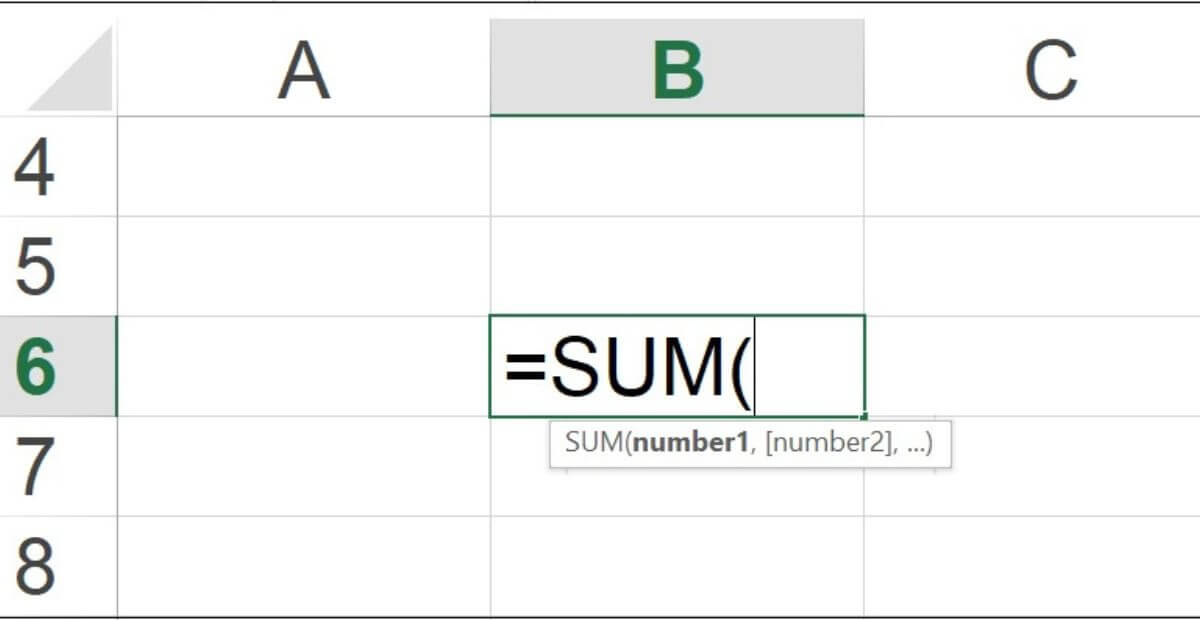 Các tình huống thường dùng công thức tính tổng Excel