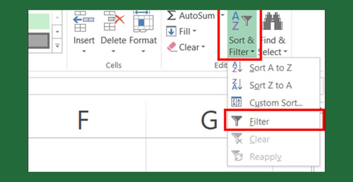 Lệnh tắt và mẹo tăng tốc lệnh tính tổng cột trong excel