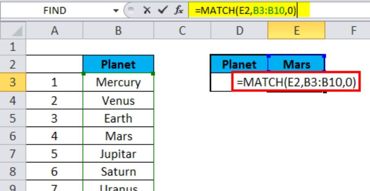 Lỗi thường gặp khi dùng hàm MATCH và cách xử lý