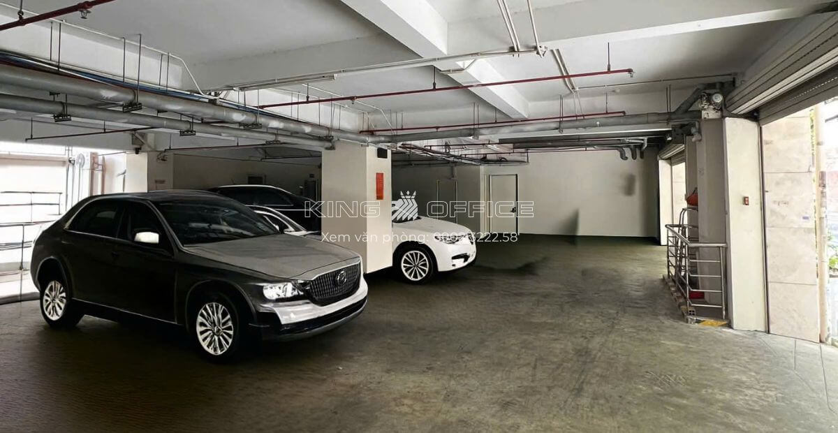 Bãi đỗ xe tòa nhà Yên Thế Building Tân Bình