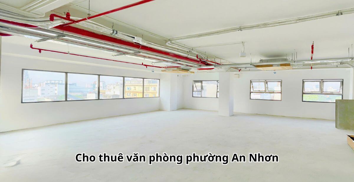 Bảng giá cho thuê văn phòng phường An Nhơn HCM năm 2025