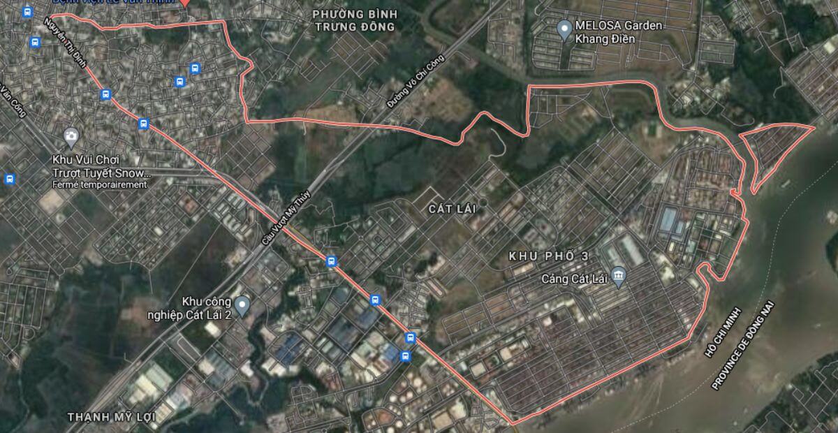 Bảng giá cho thuê văn phòng phường Cát Lái năm 2025