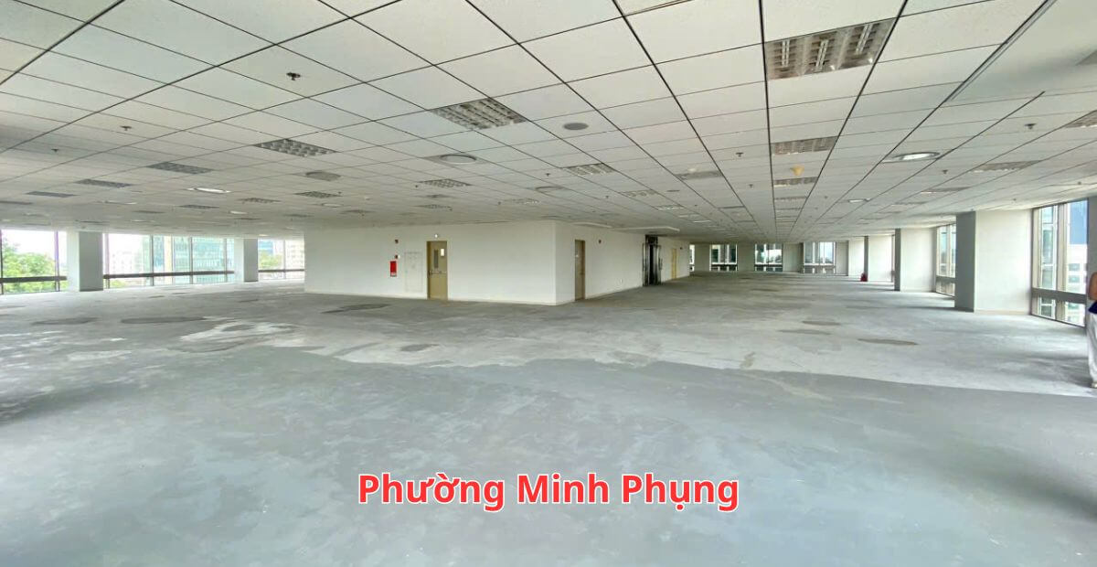Bảng giá cho thuê văn phòng phường Minh Phụng năm 2025