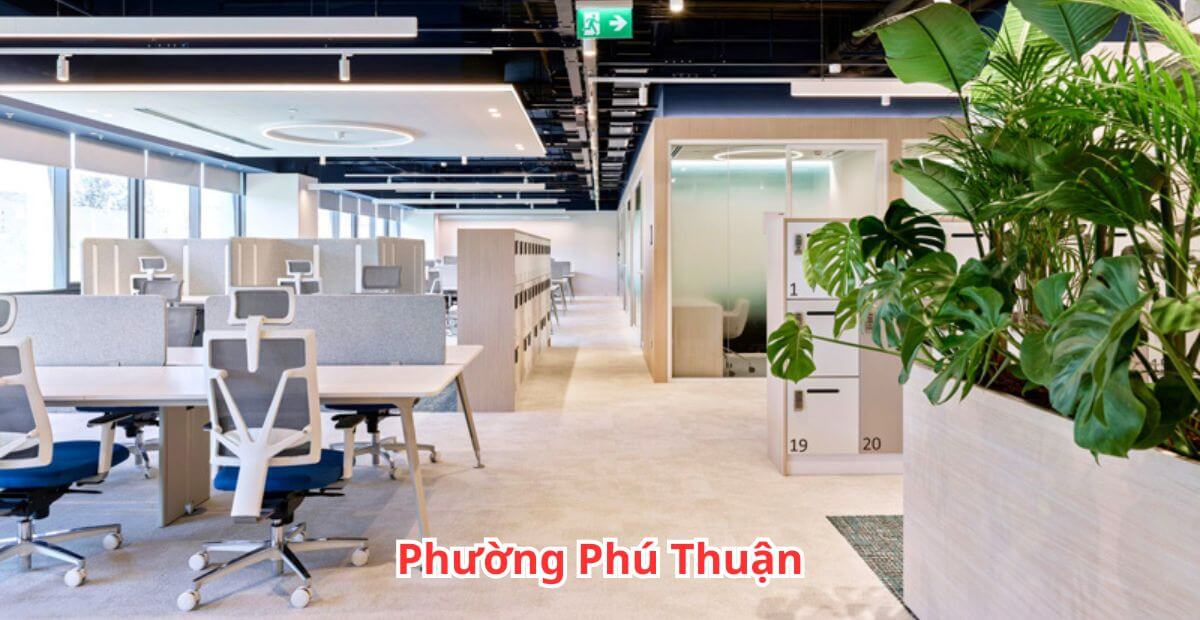 Bảng giá cho thuê văn phòng phường Phú Thuận năm 2025