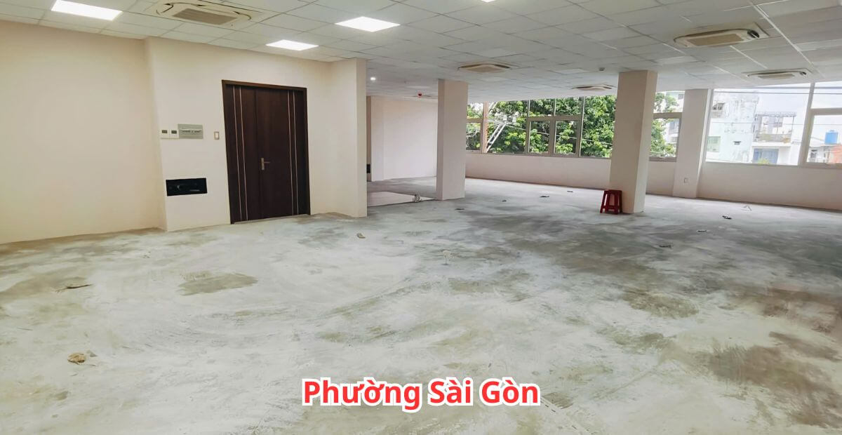 Bảng giá cho thuê văn phòng phường Sài Gòn năm 2025
