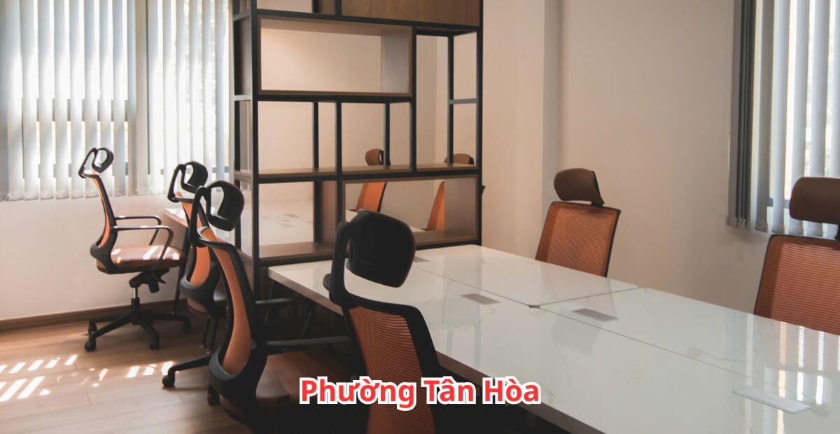 Bảng giá cho thuê văn phòng phường Tân Hòa năm 2025