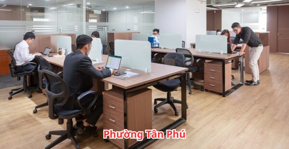 Bảng giá cho thuê văn phòng phường Tân Phú năm 2025