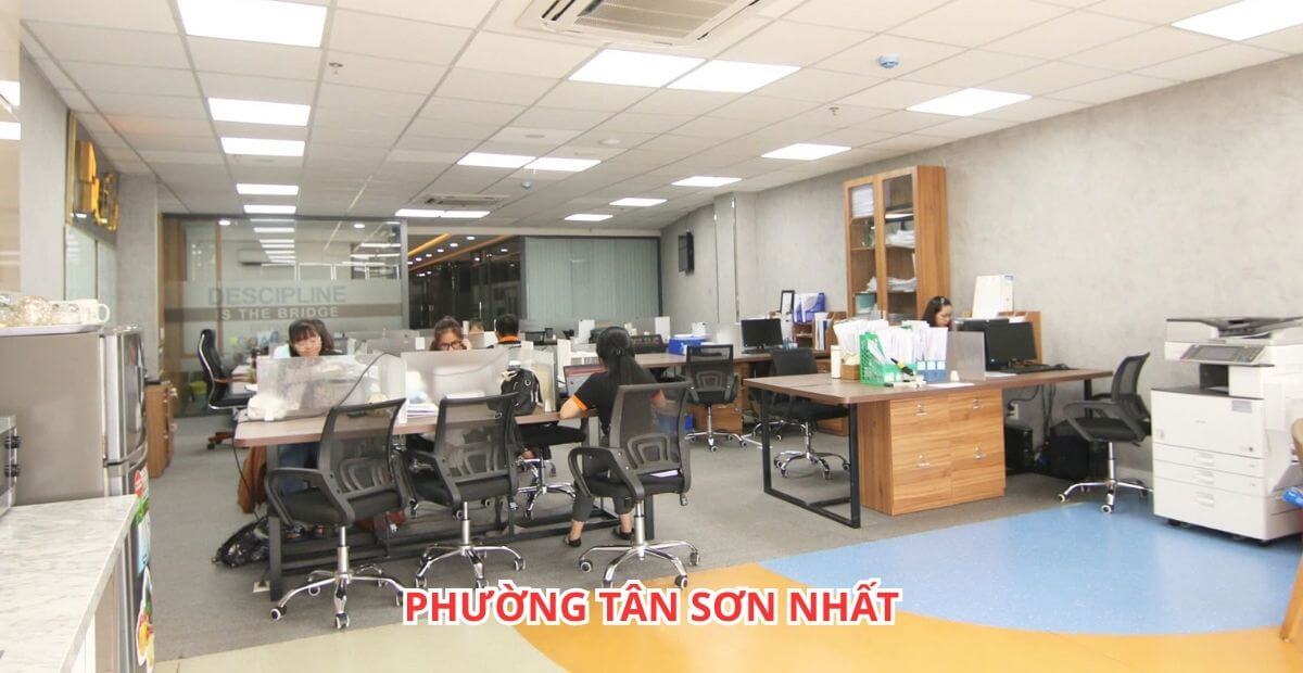 Bảng giá cho thuê văn phòng phường Tân Sơn Nhất năm 2025