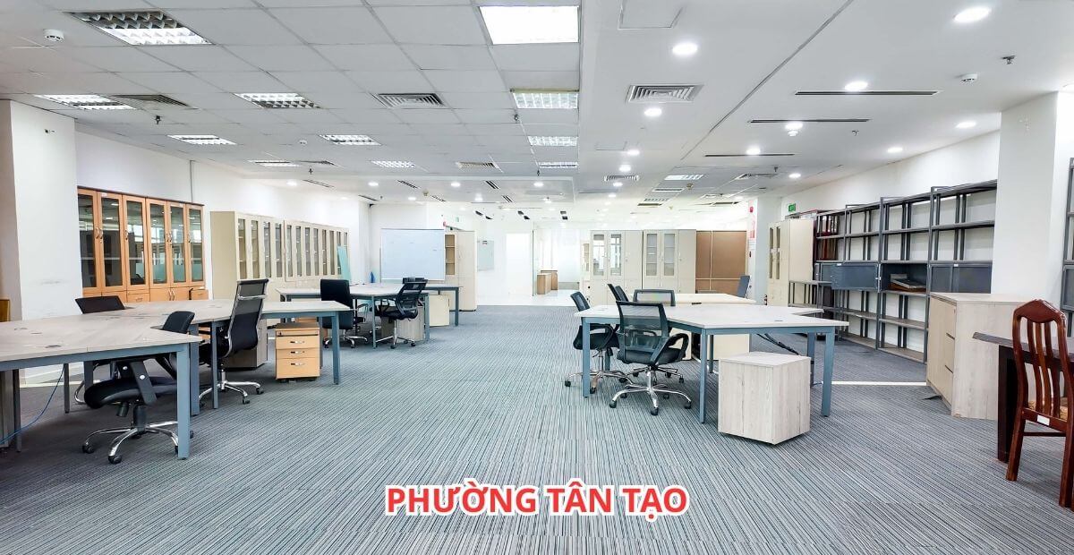 Bảng giá cho thuê văn phòng phường Tân Tạo năm 2025