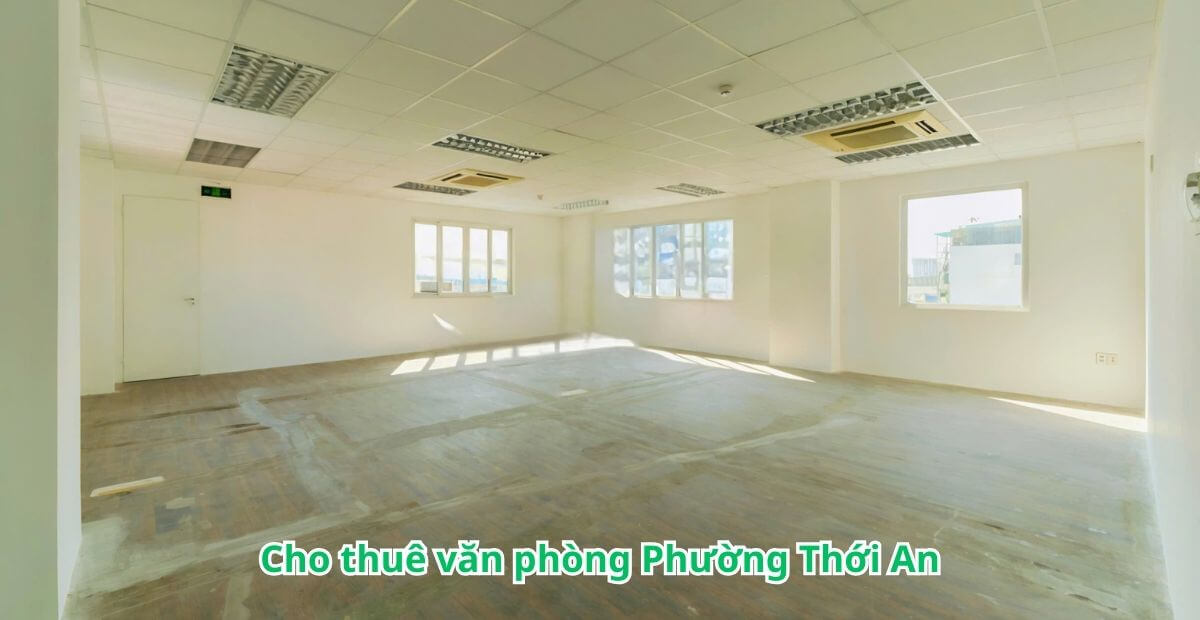 Bảng giá cho thuê văn phòng phường Thới An năm 2025