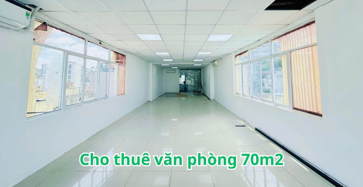 Báo giá cho thuê văn phòng 70m2 Full chi phí TP.HCM 2025