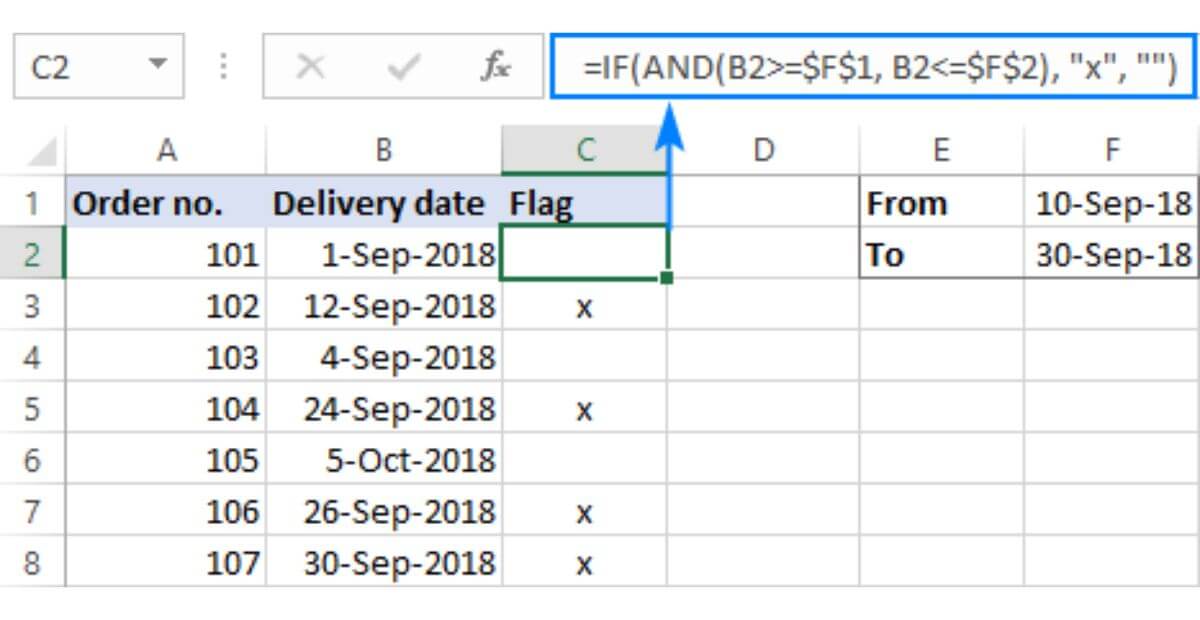 Cách dùng hàm IF AND trong Excel với nhiều điều kiện chỉ 3 bước