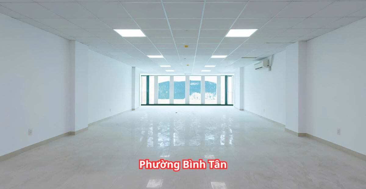 Cho thuê văn phòng phường Bình Tân giá ưu đãi