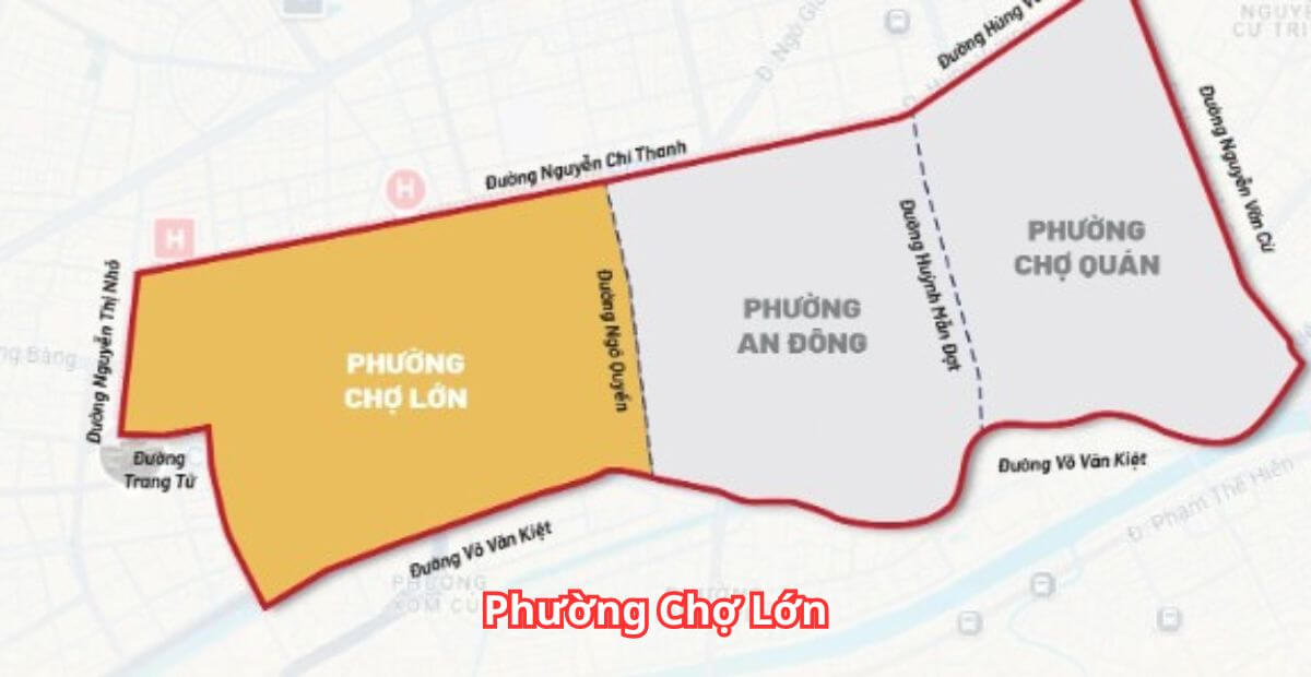 Cho thuê văn phòng phường Chợ Lớn giá ưu đãi