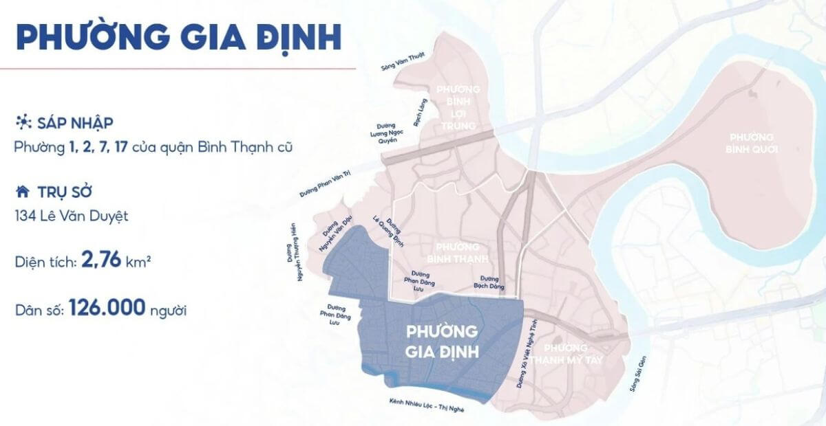 Cho thuê văn phòng phường Gia Định giá ưu đãi