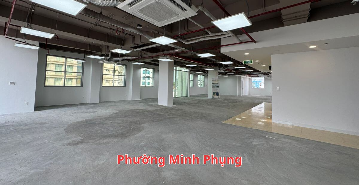 Cho thuê văn phòng phường Minh Phụng giá ưu đãi